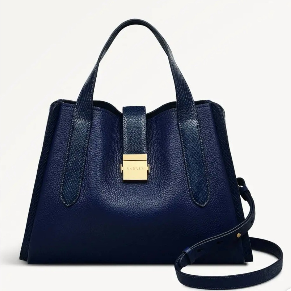 RADLEY LONDON Navy Satchel Bag